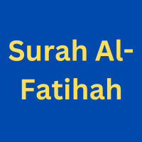 Surah Al-Fatiha
